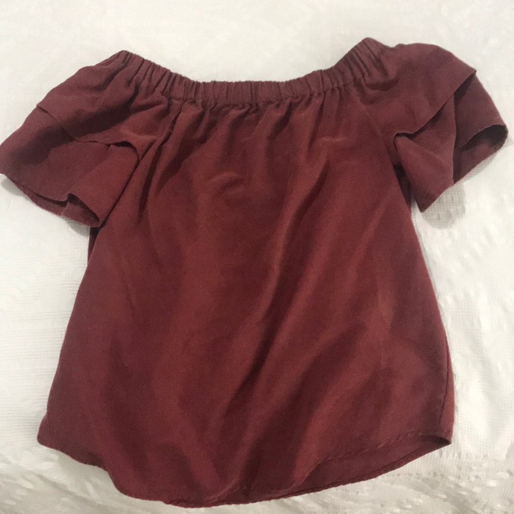 Off the shoulder top